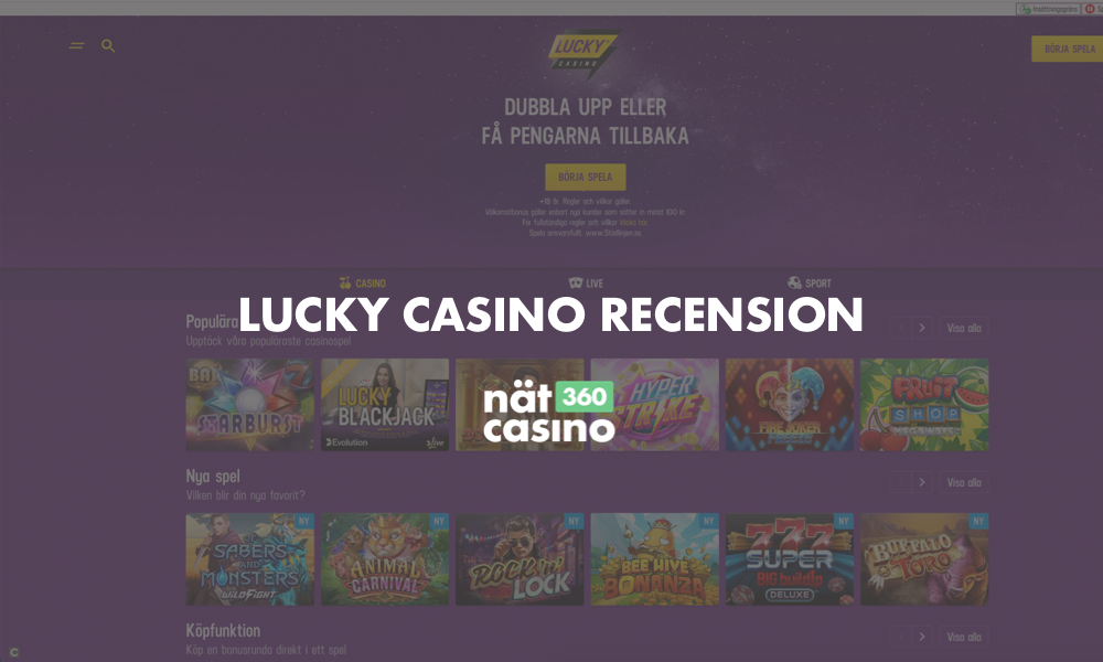 Lucky casino recension