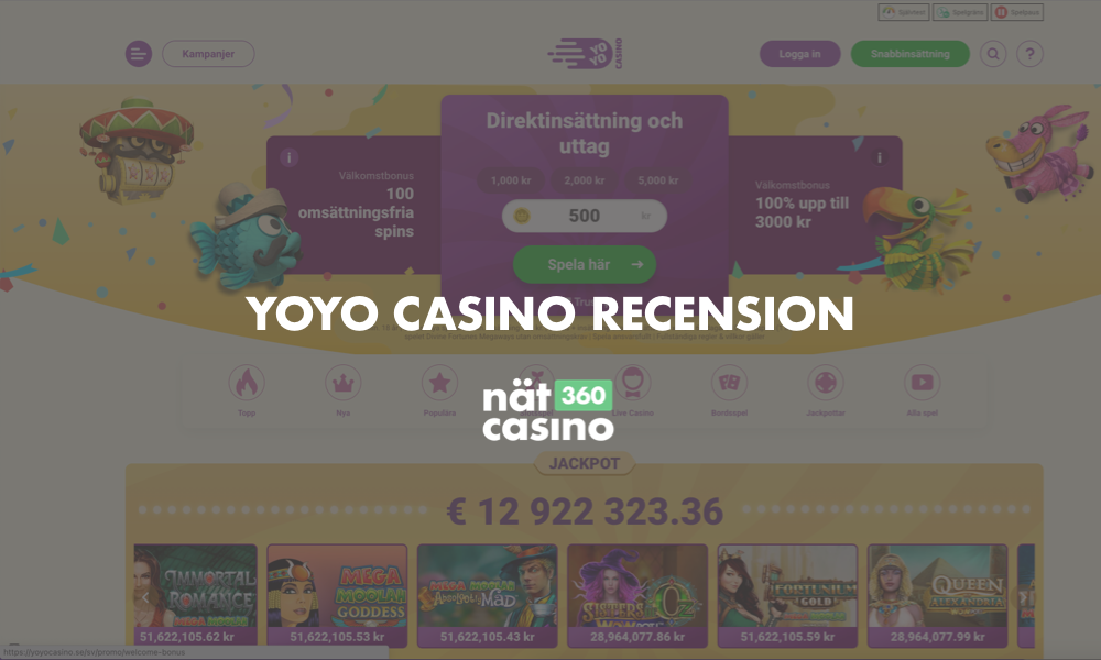 YoYo casino recension